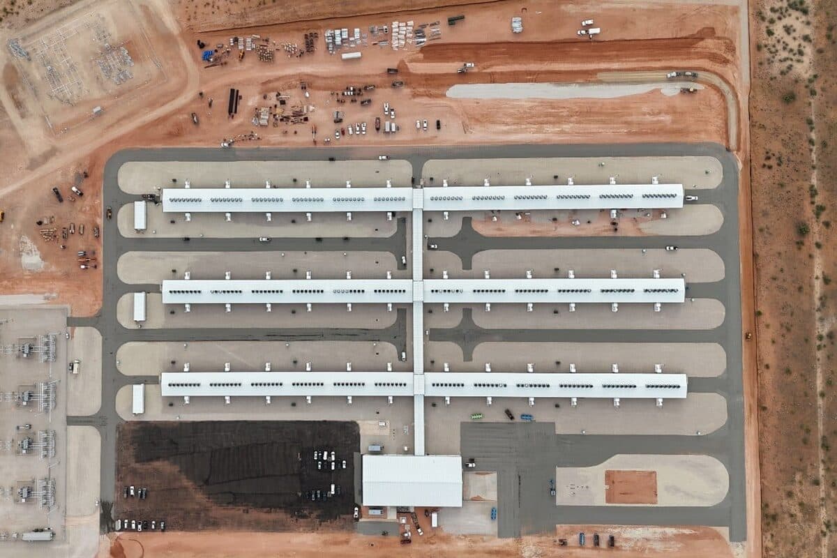 Bitcoin mining facility in Iowa