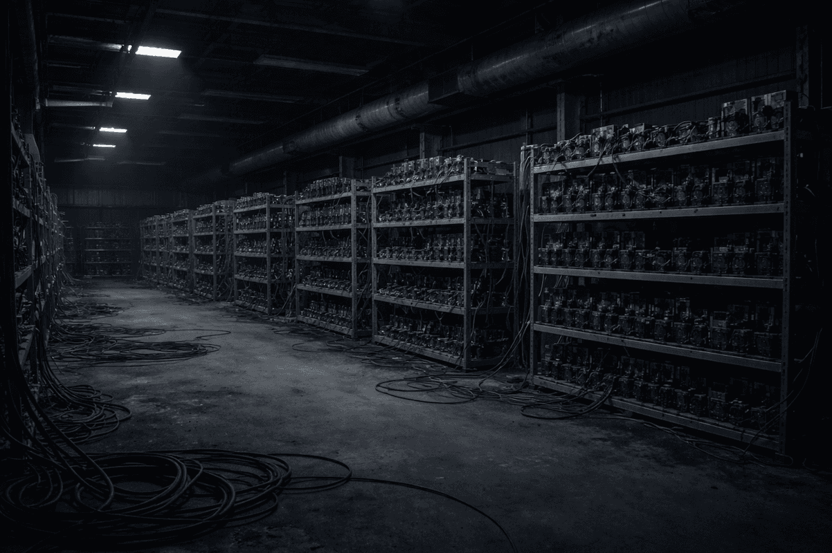 Bitcoin Miner NFN8 Files Chapter 11 After Fire, Lease Strain as Hashprice Hits Record Low