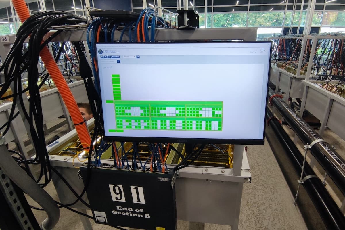 Bitcoin mining facility in Iowa