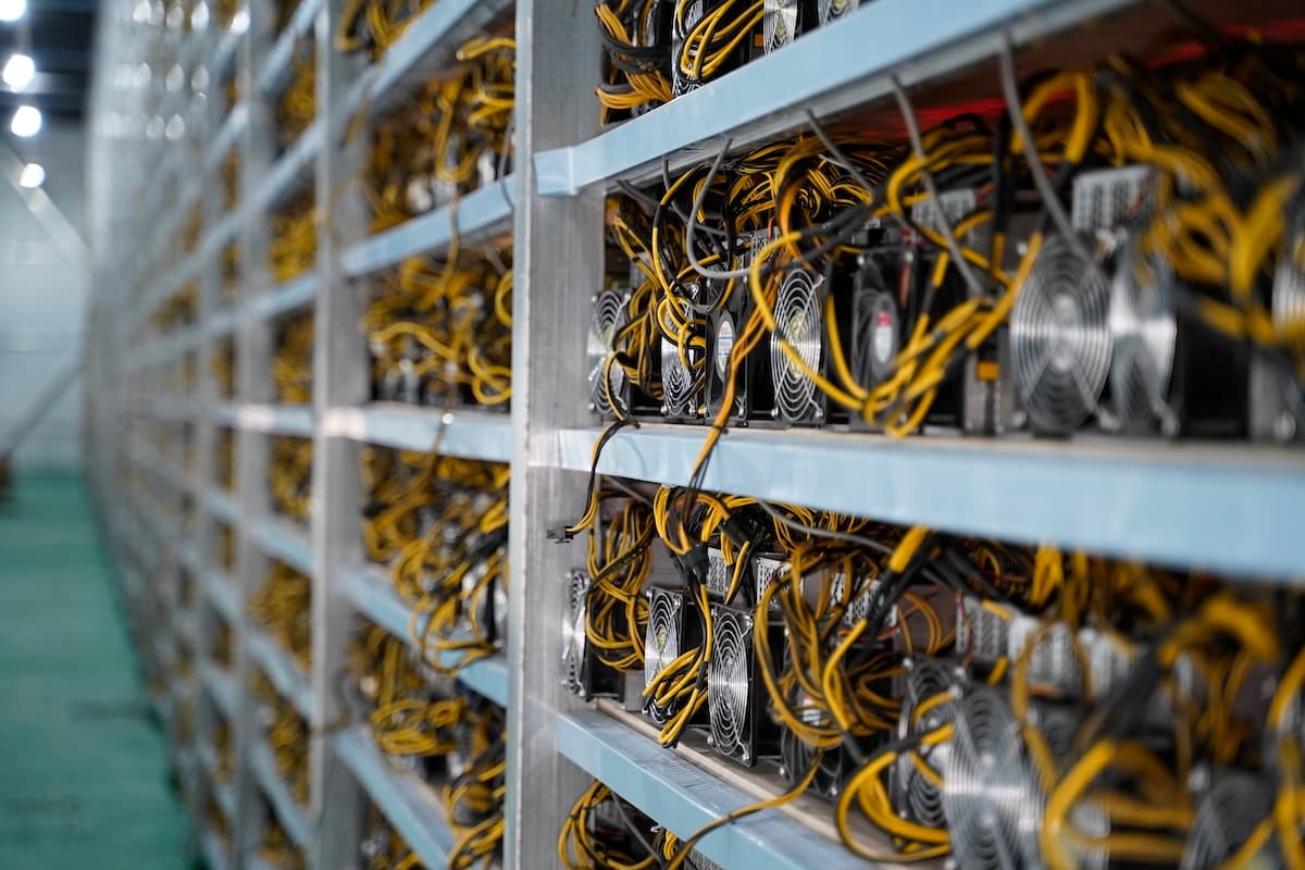 Bitcoin mining facility in Iowa