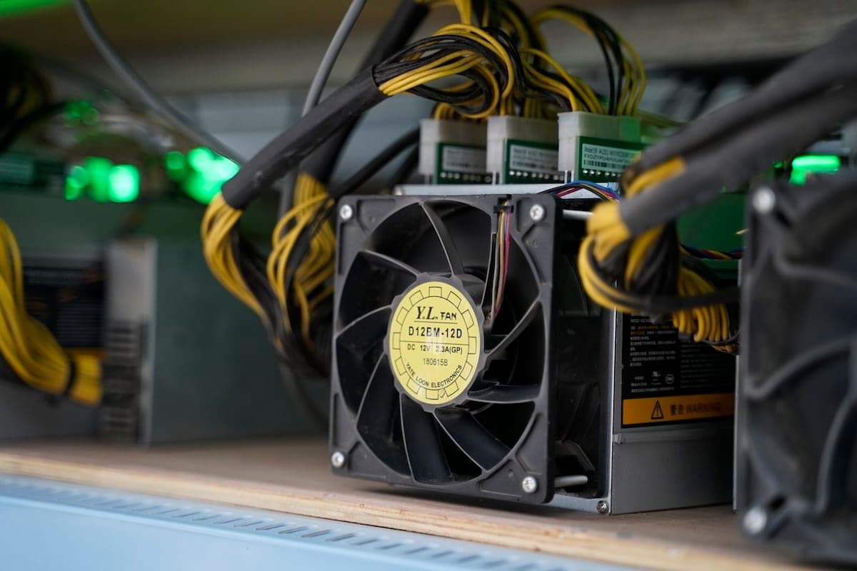 Bitcoin mining facility in Iowa