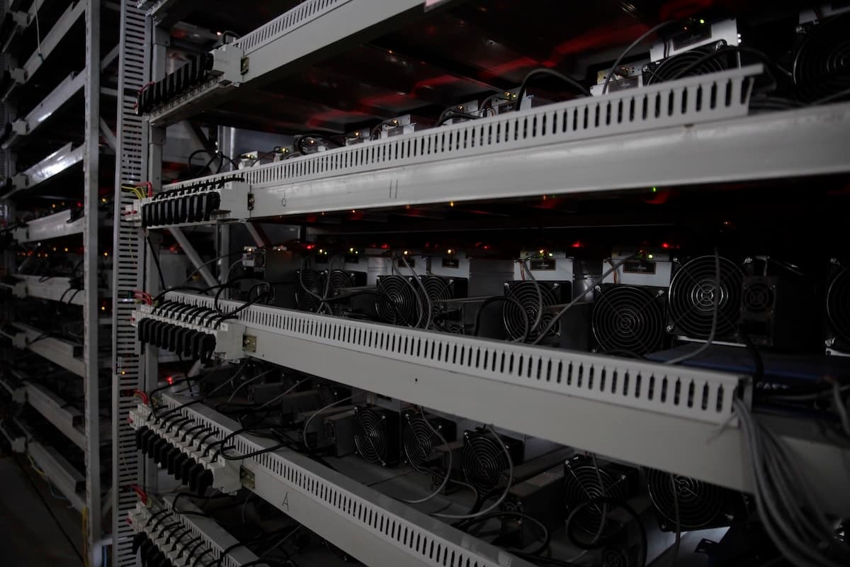Bitcoin mining facility in Iowa