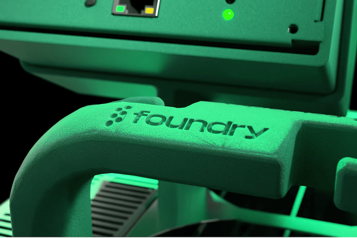 Bitcoin mining facility in Iowa