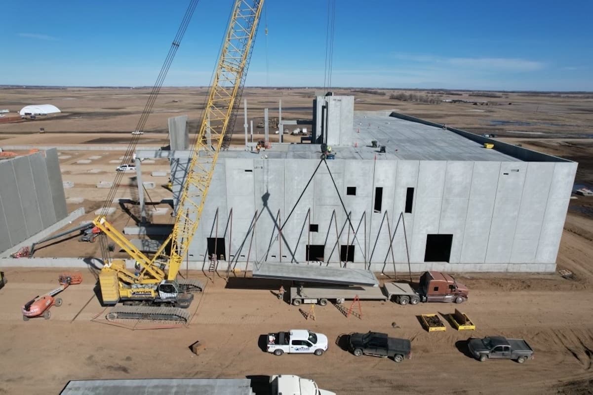 Bitcoin mining facility in Iowa