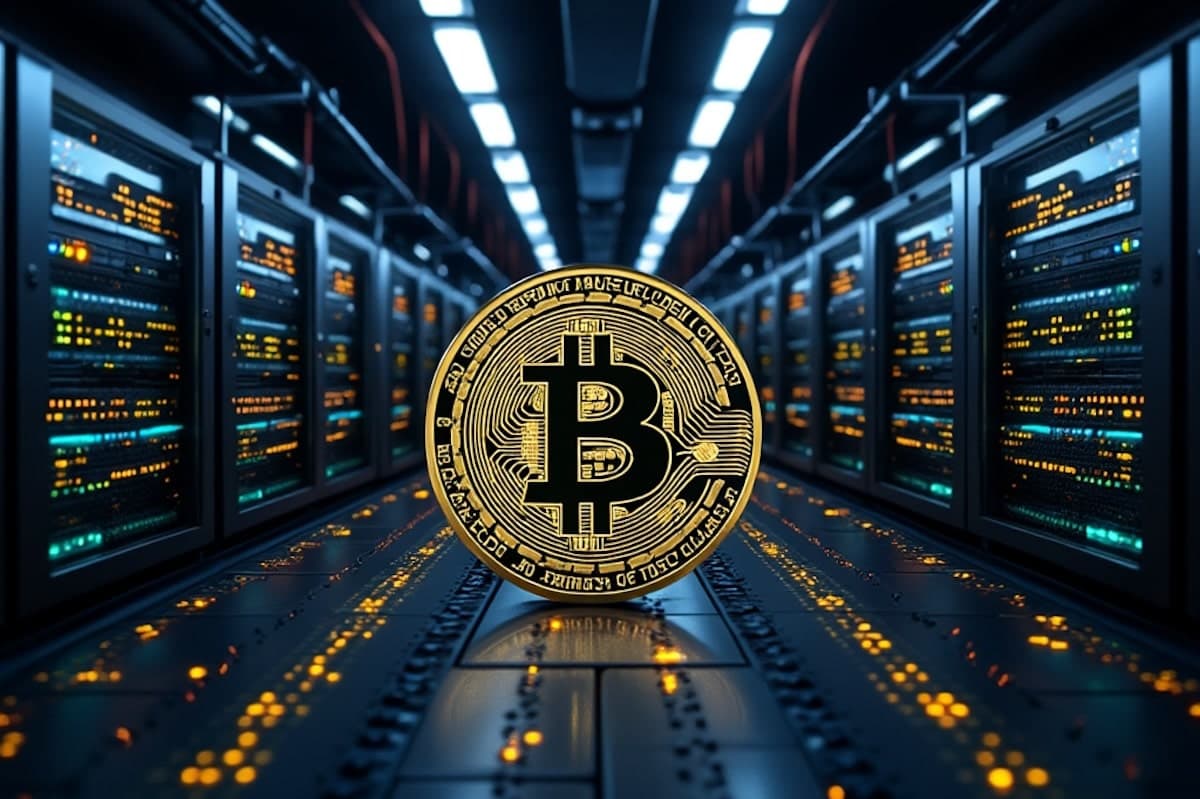 Bitcoin mining facility in Iowa