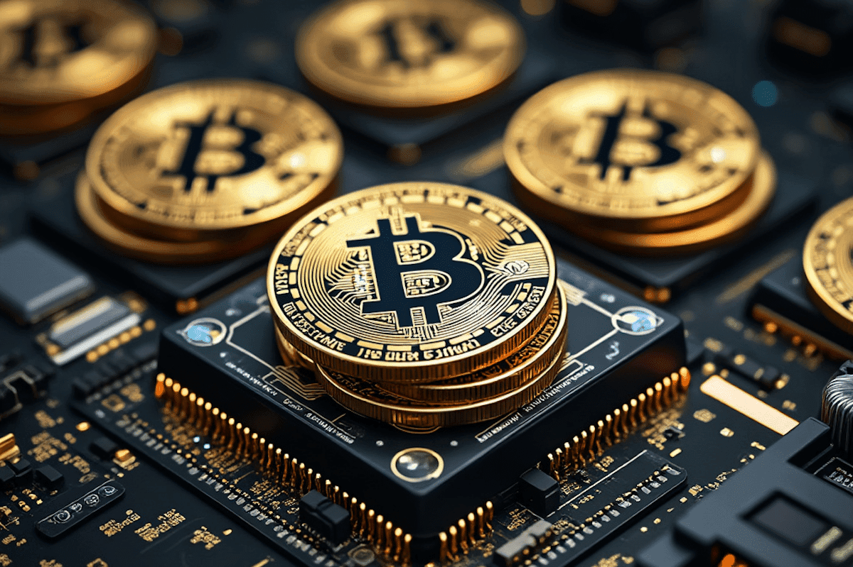 Bitcoin mining facility in Iowa