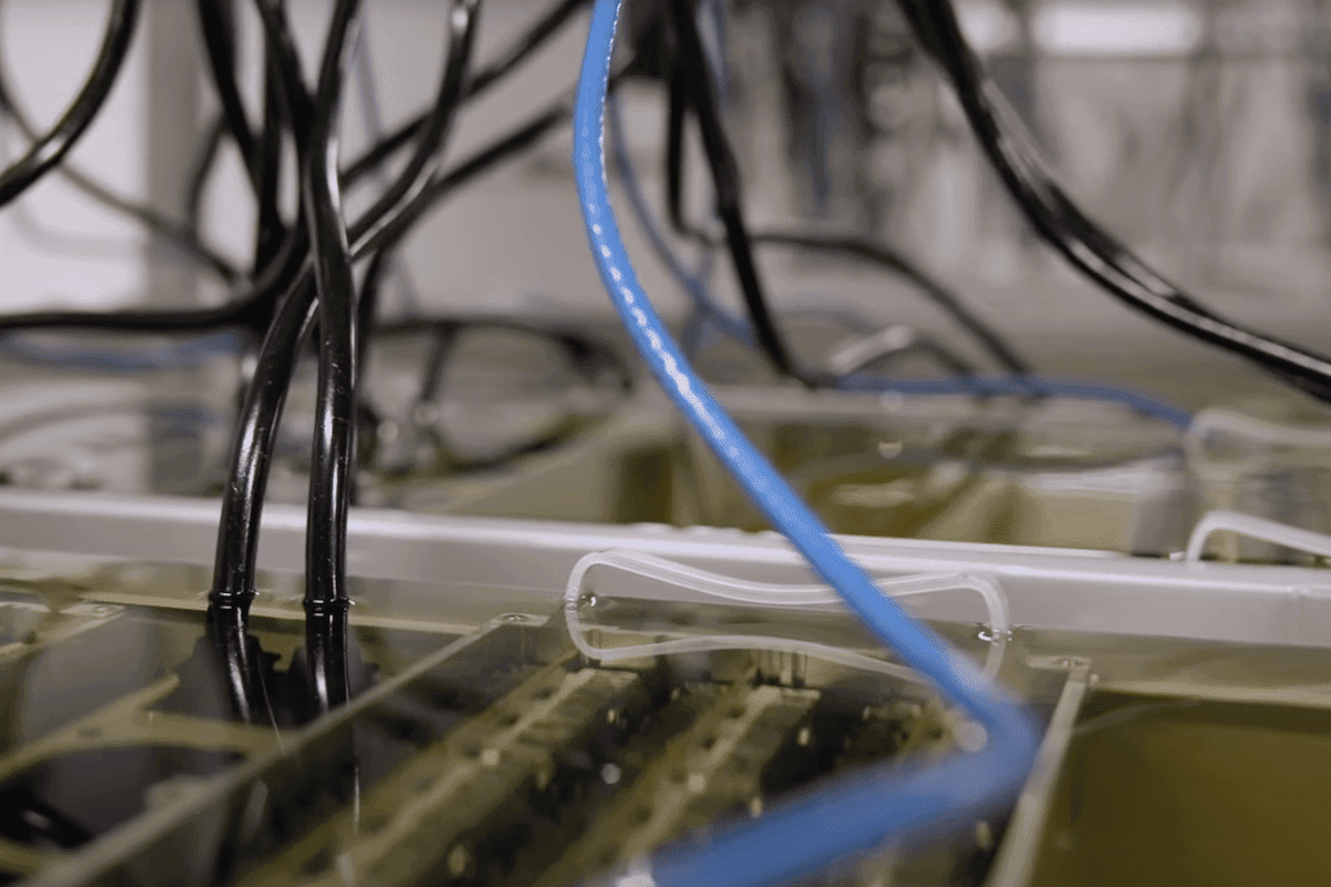 Bitcoin mining facility in Iowa