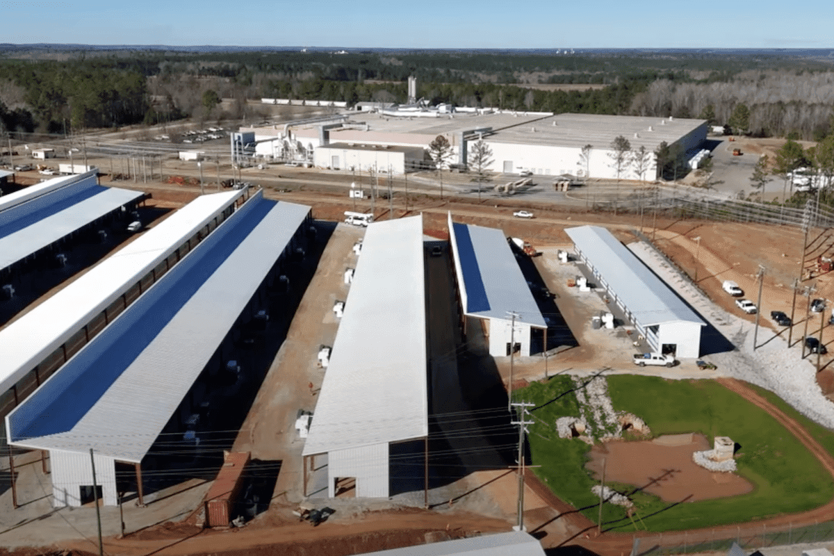 Bitcoin mining facility in Iowa