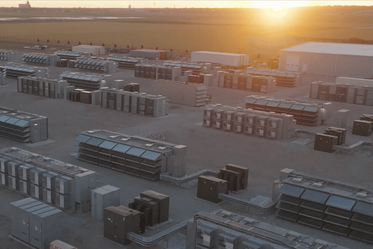 Bitcoin mining facility in Iowa