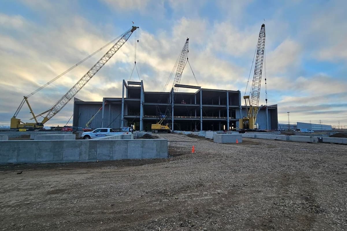 Bitcoin mining facility in Iowa