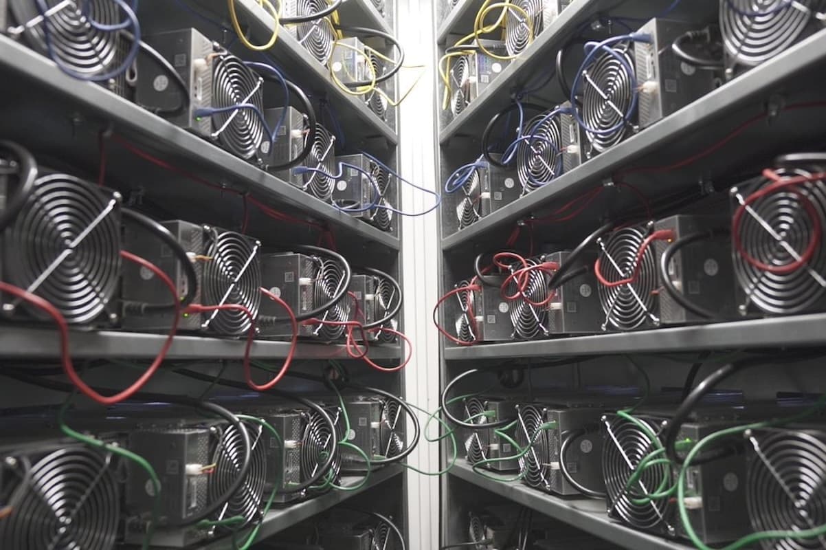Bitcoin mining facility in Iowa