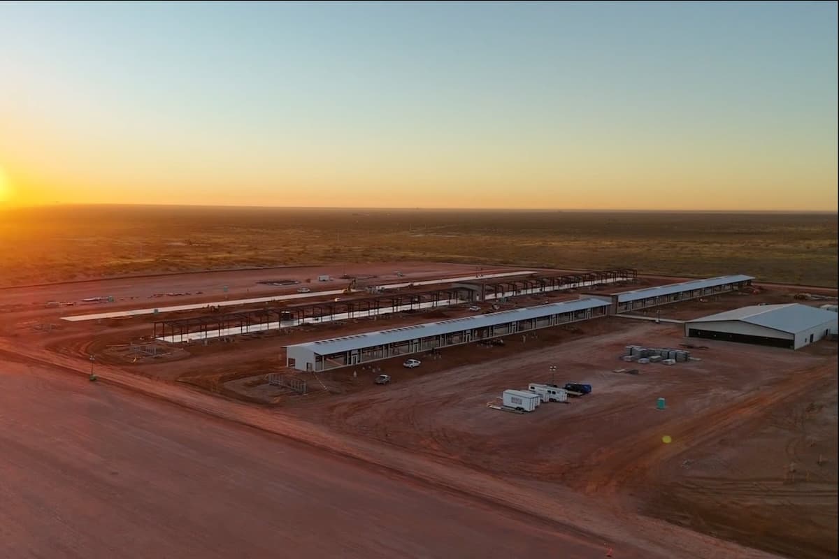 Bitcoin mining facility in Iowa