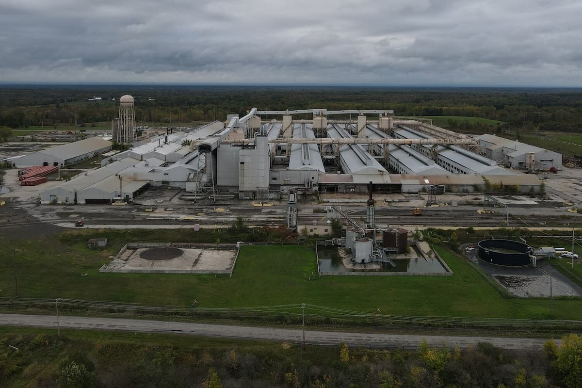 Bitcoin mining facility in Iowa