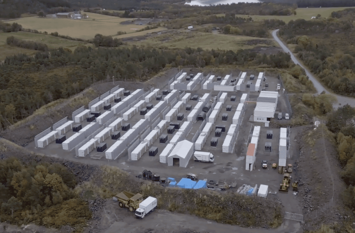 Bitcoin mining facility in Iowa
