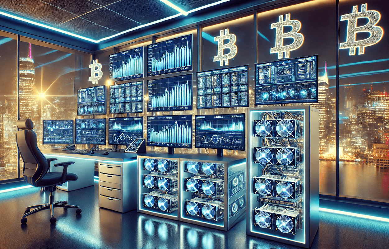 Bitcoin mining facility in Iowa