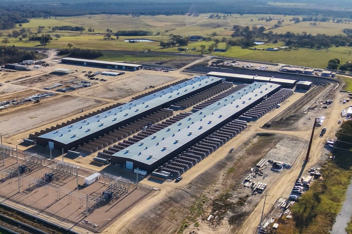 Bitcoin mining facility in Iowa