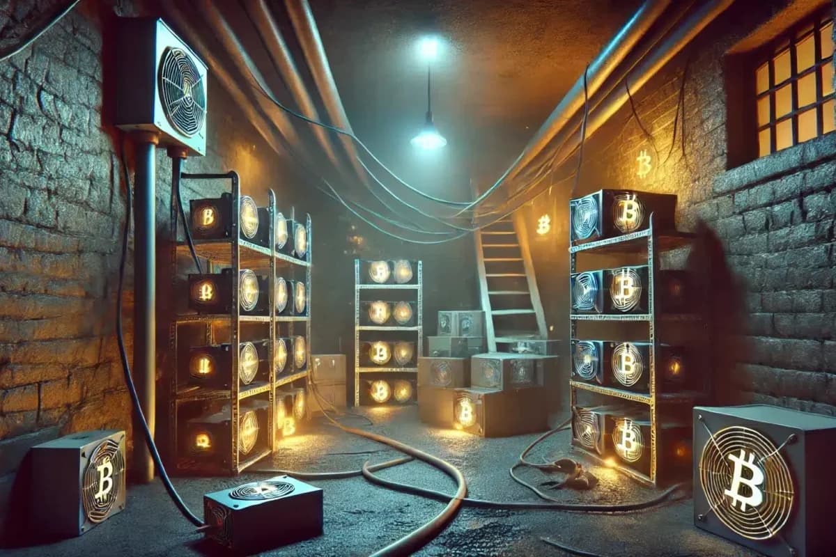 Bitcoin mining facility in Iowa