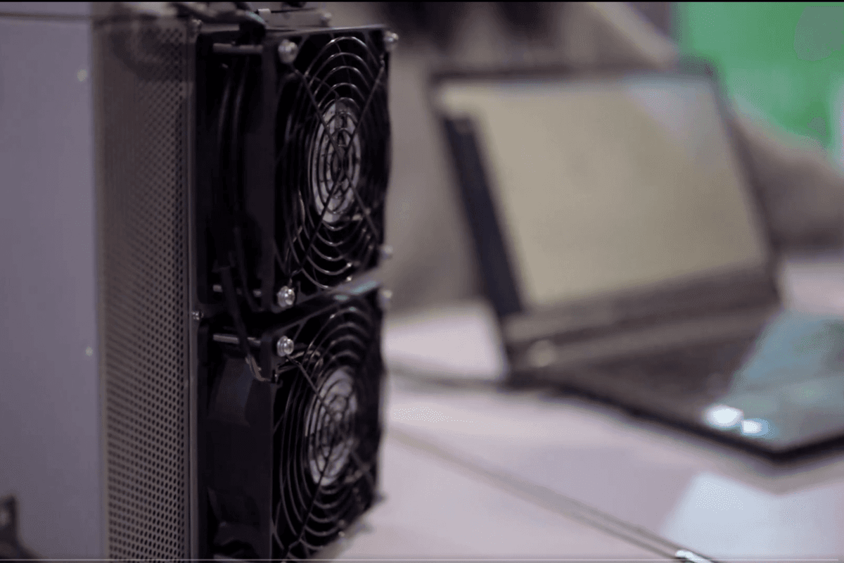 Bitcoin mining facility in Iowa