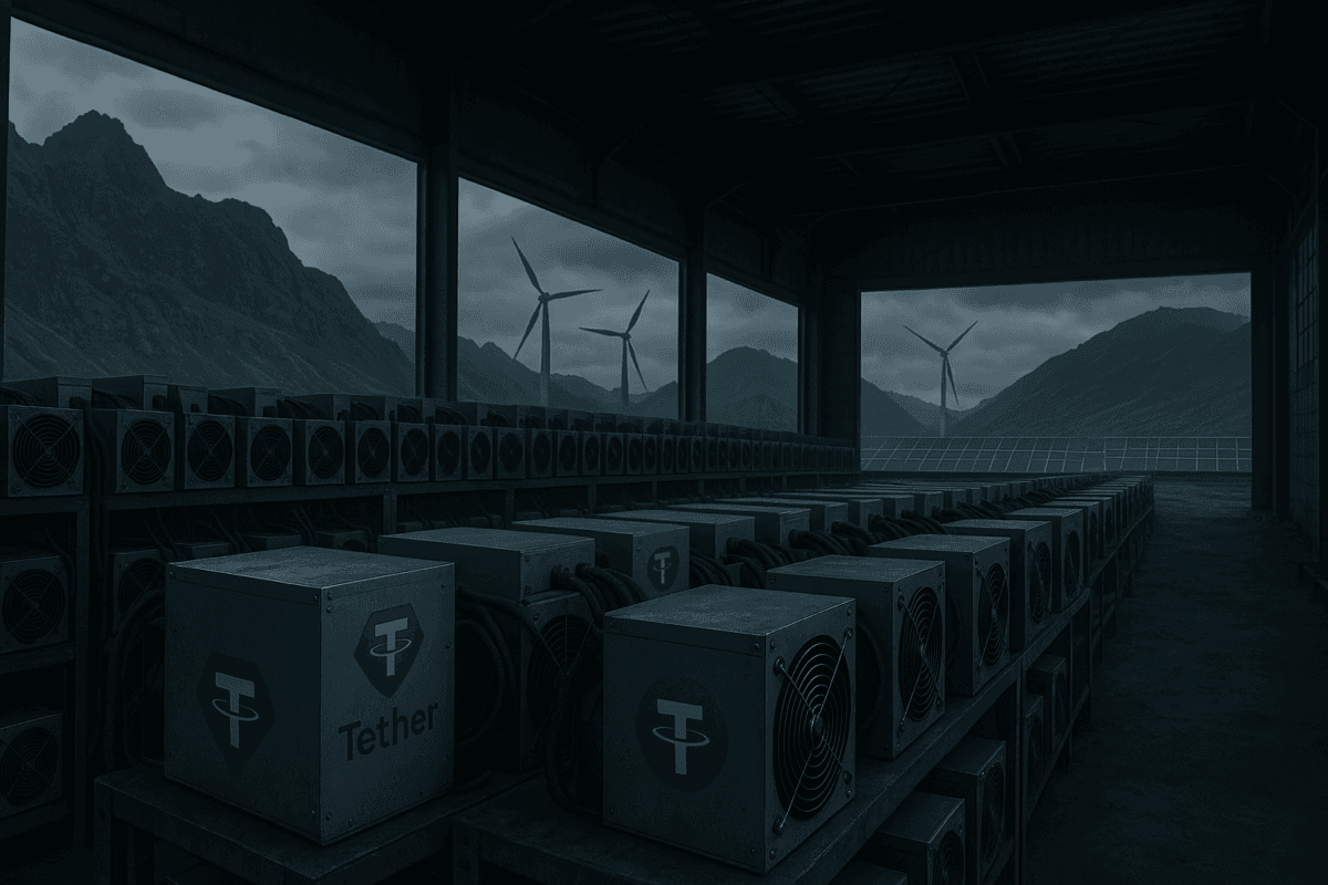 Bitcoin mining facility in Iowa