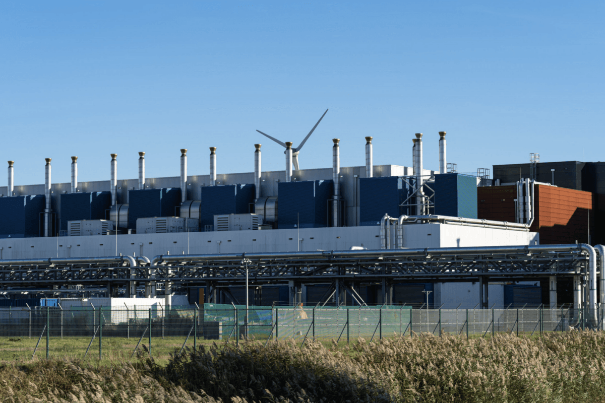 Bitcoin mining facility in Iowa