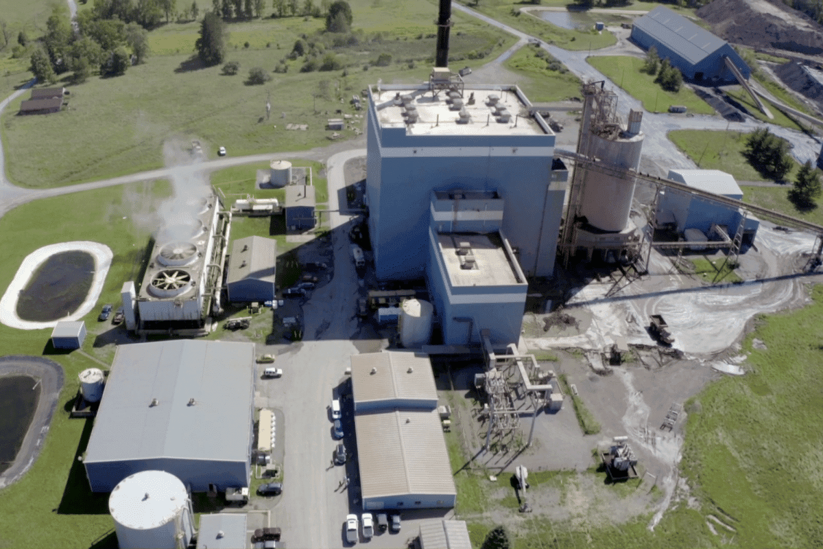 Bitcoin mining facility in Iowa