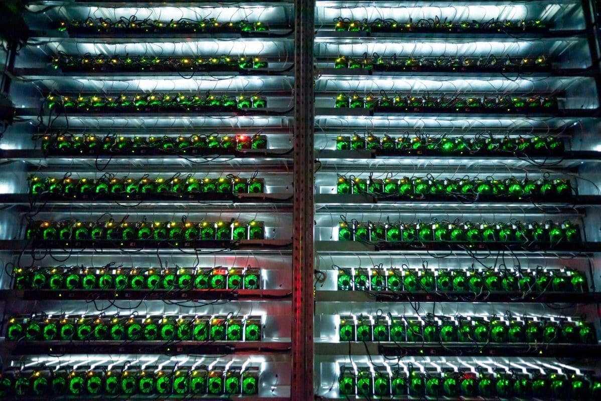 Bitcoin mining facility in Iowa