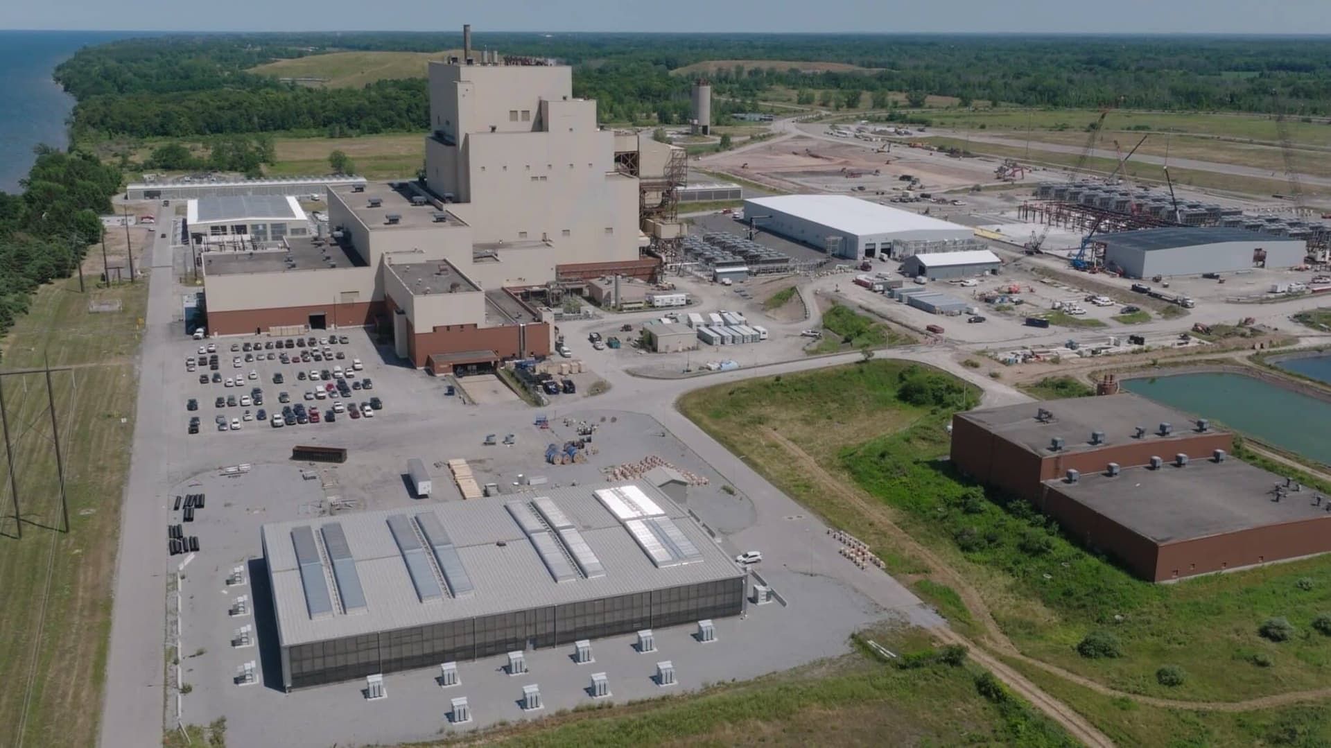 Bitcoin mining facility in Iowa